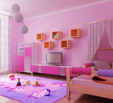 Kid's Room Interior